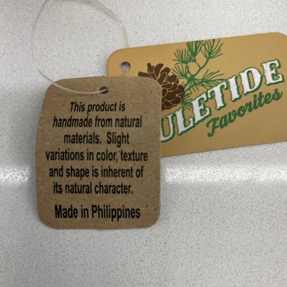 Natural Drift Wood Angel Ornament - Picture 4 of 5